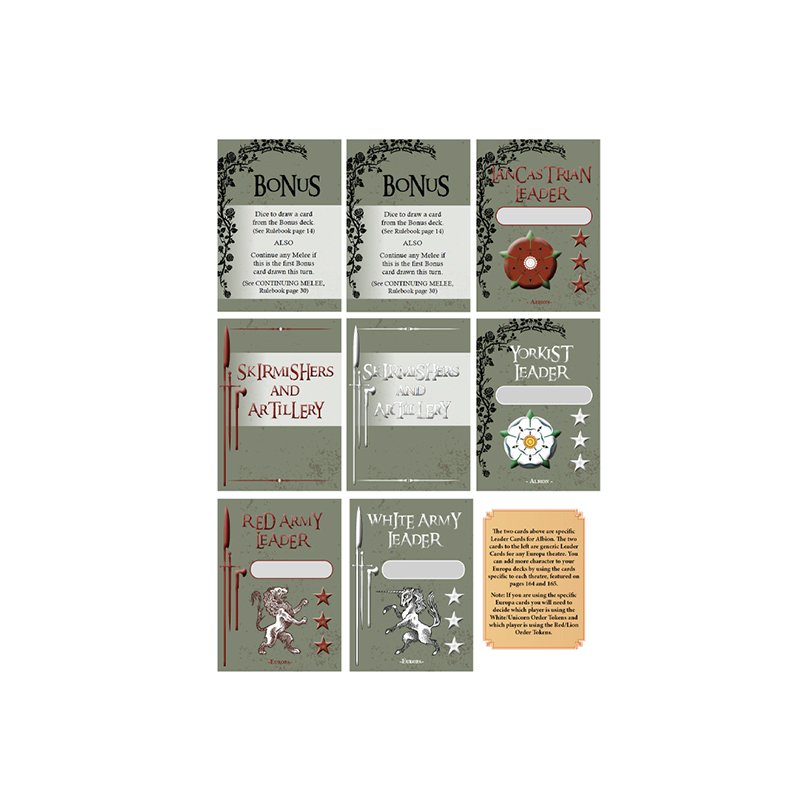 Core/Albion Card Deck