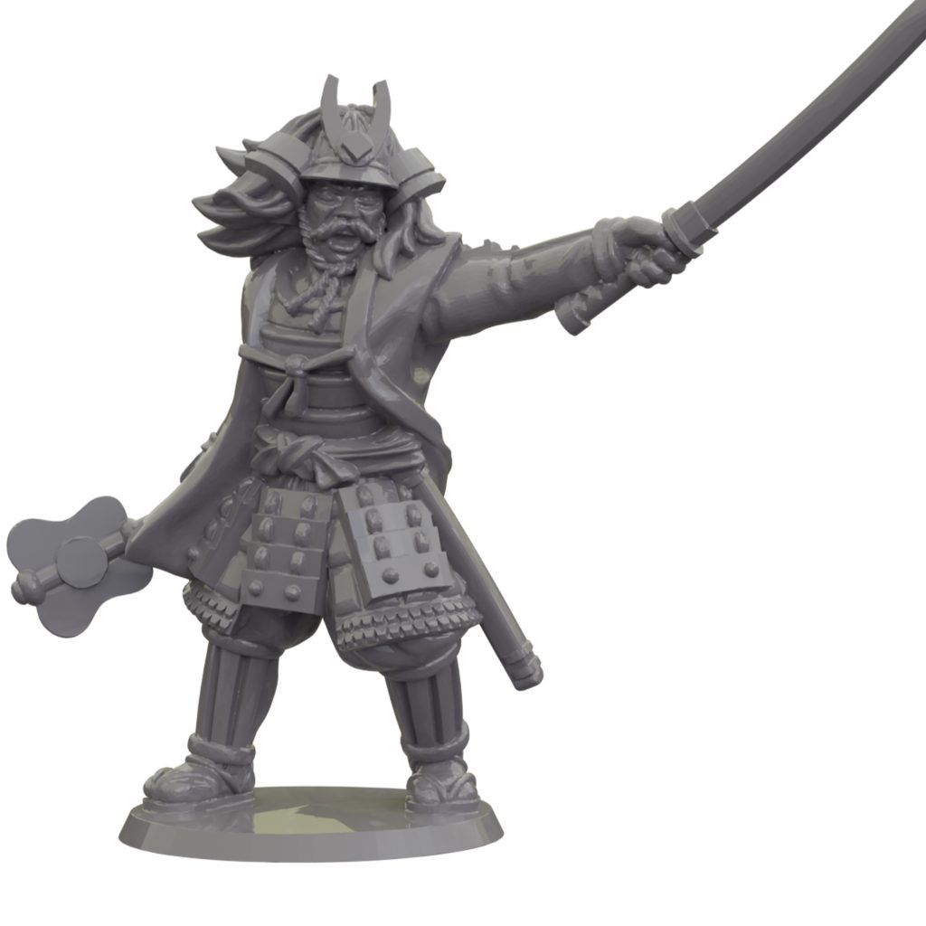 Takeda Shingen STL Files