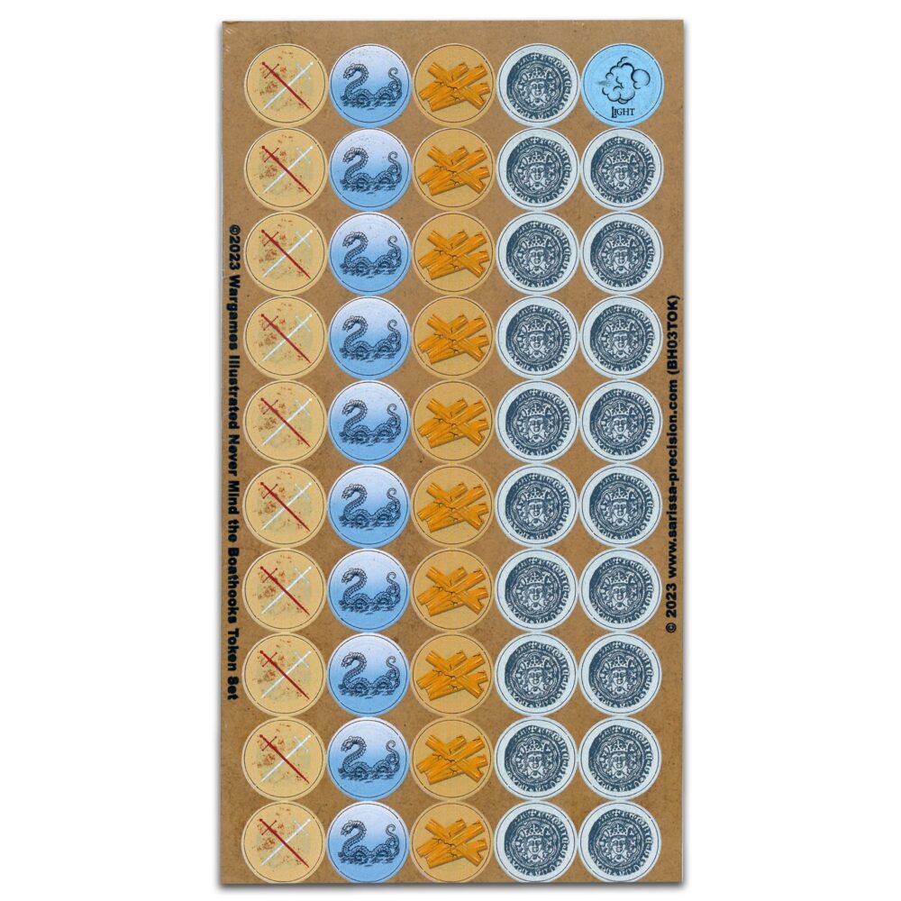 Never Mind the Boathooks MDF Tokens