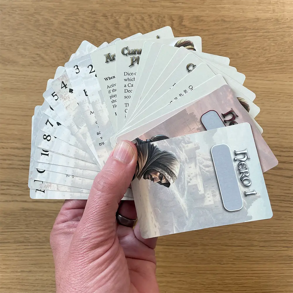 Assassins and Templars: A Ruckus Game Card Deck