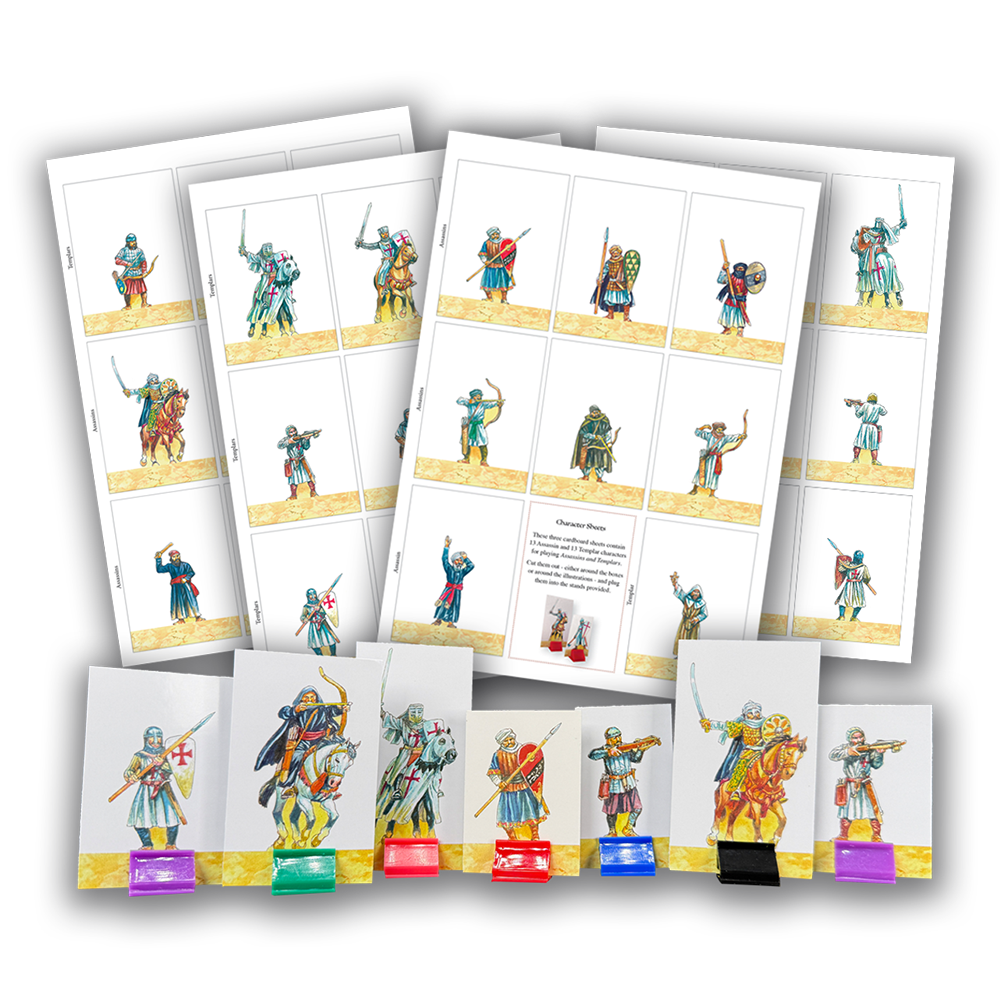 Assassins and Templars Character Sheets